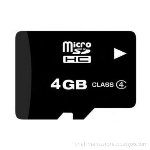 MicroSD card, 1-128GB available